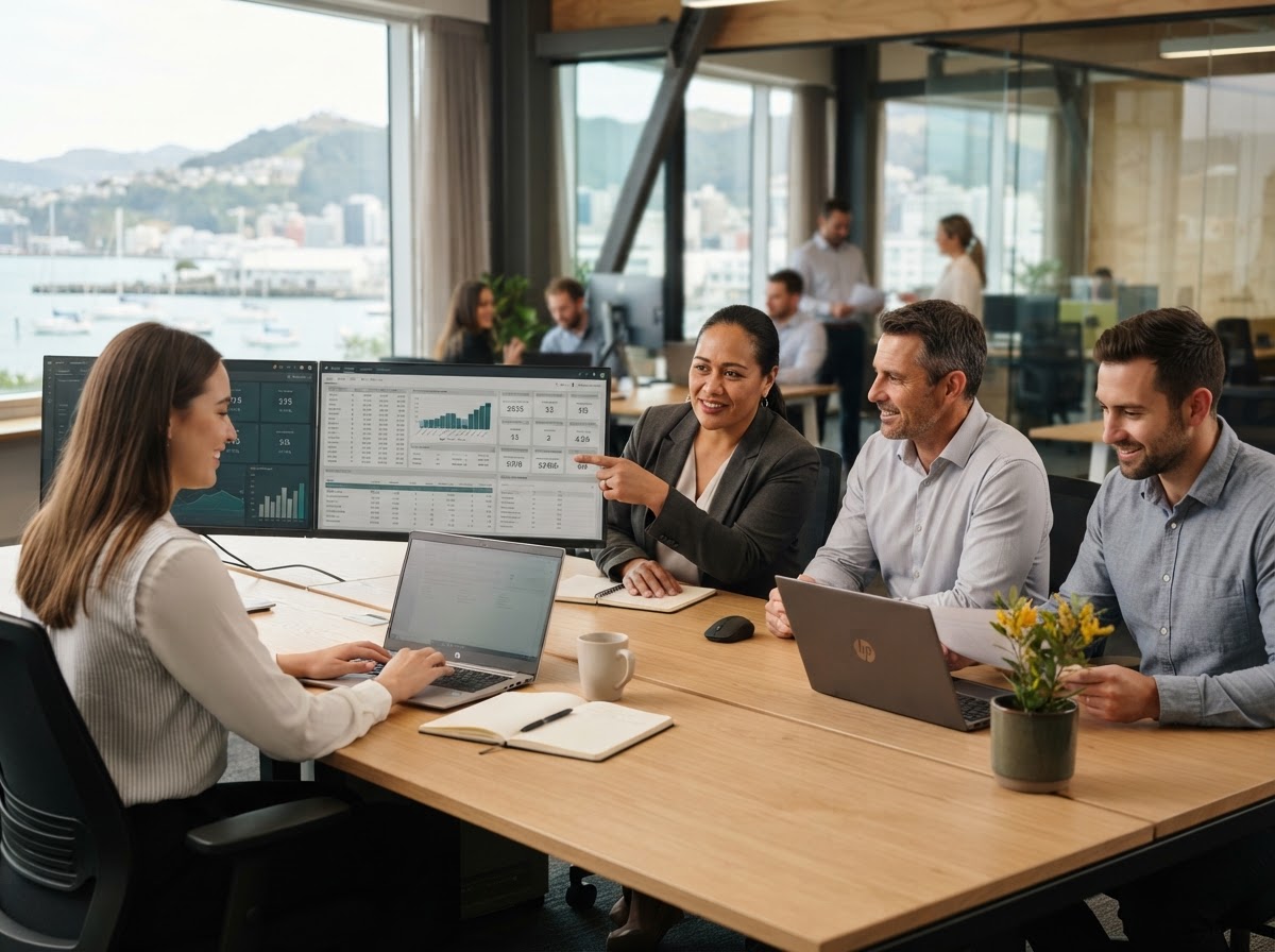 Crown Capitholm workspace where cash allocation strategies are developed and monitored